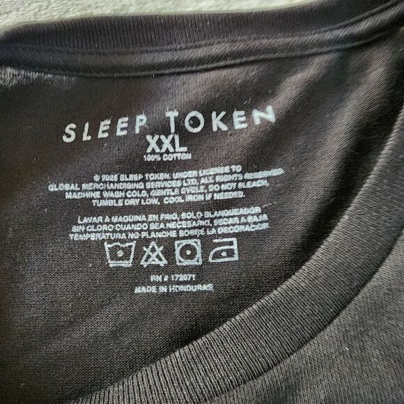 Sleep Token Take Me Back Black Tshirt With Graphics Size XXL New - Picture 5 of 6